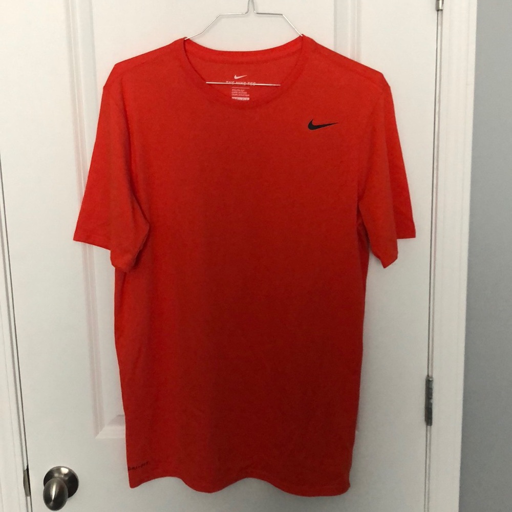 Orange Nike Athletic Shirt